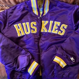 Vintage Huskies bomber jacket